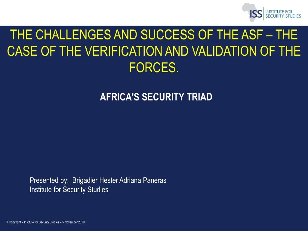 the challenges and success of the asf the case of the verification and validation of the forces