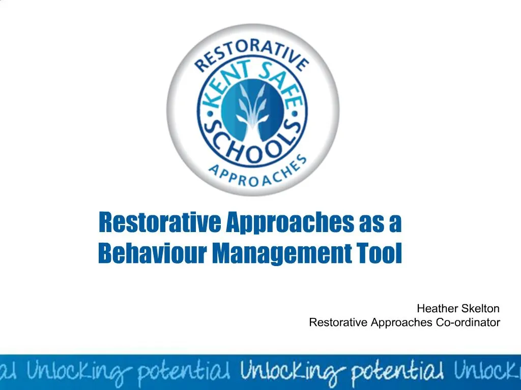 PPT - Restorative Approaches As A Behaviour Management Tool PowerPoint ...