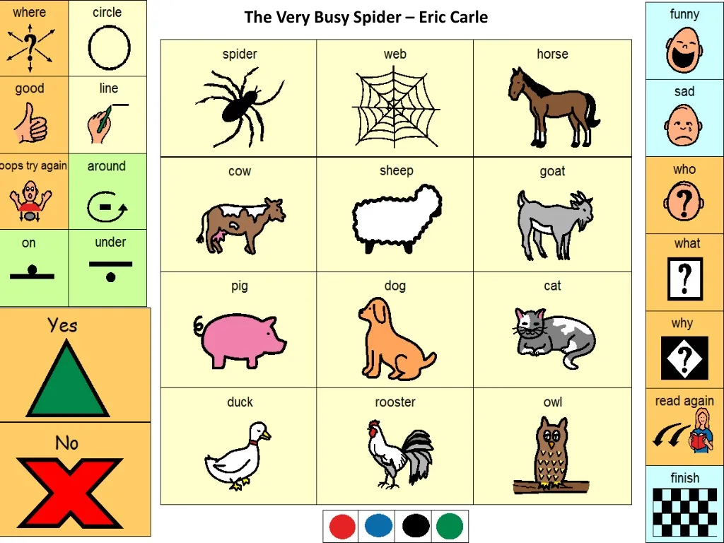 the very busy spider eric carle