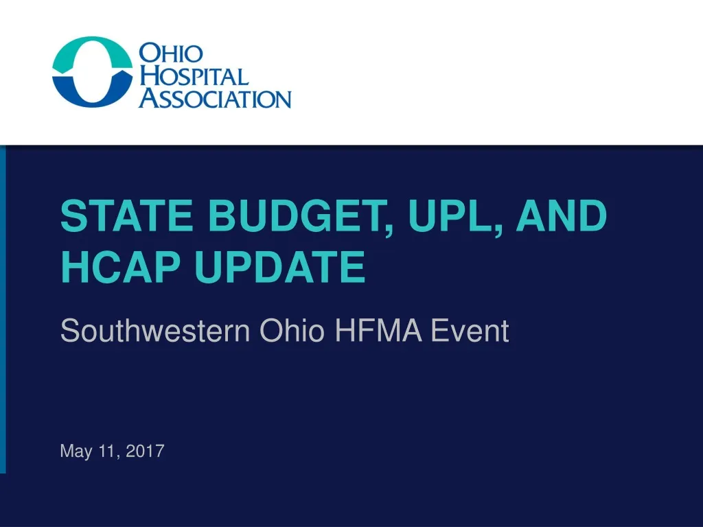 state budget upl and hcap update