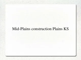 Mid Plains Construction Plains KS - slide 1