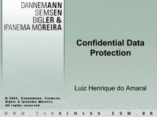 Confidential Data Protection - slide 1