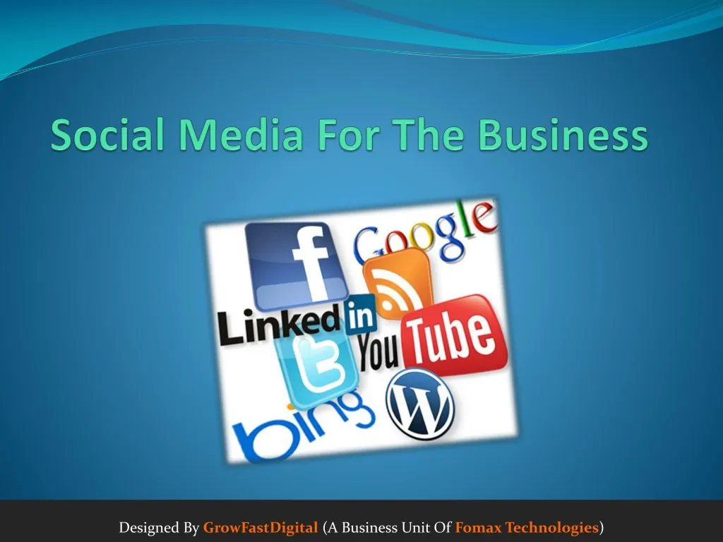 social media for the business