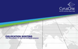Colocation Hosting: The Challenges of Meeting Growing Demand - slide 1