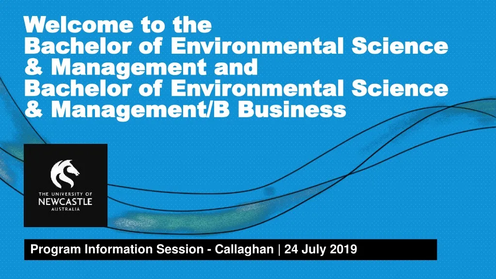 welcome to the bachelor of environmental science