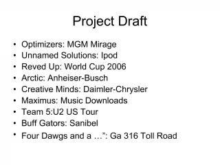 Project Draft - slide 1