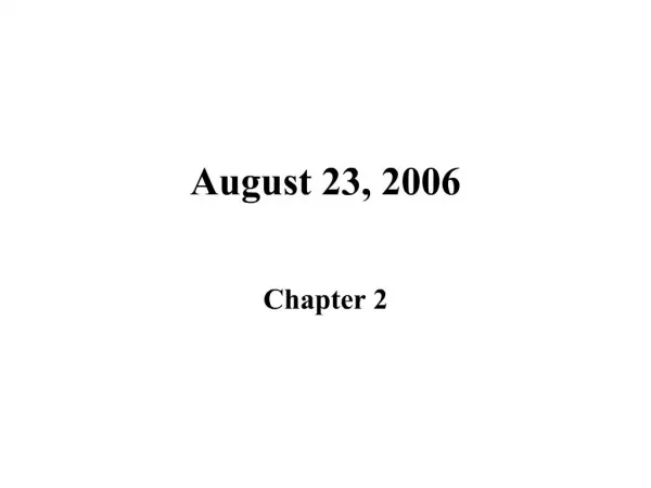 August 23, 2006