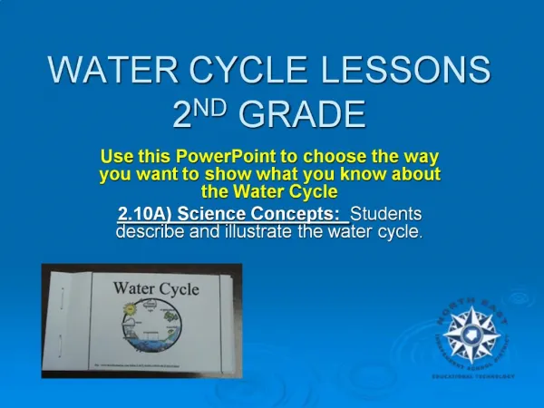 WATER CYCLE LESSONS 2ND GRADE