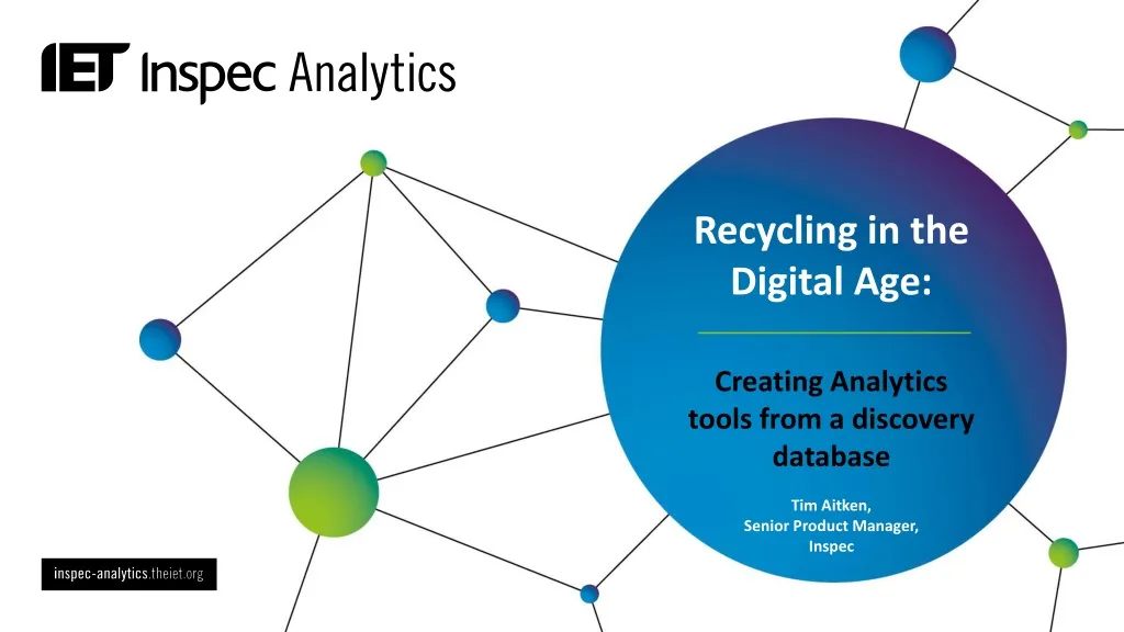 recycling in the digital age creating analytics