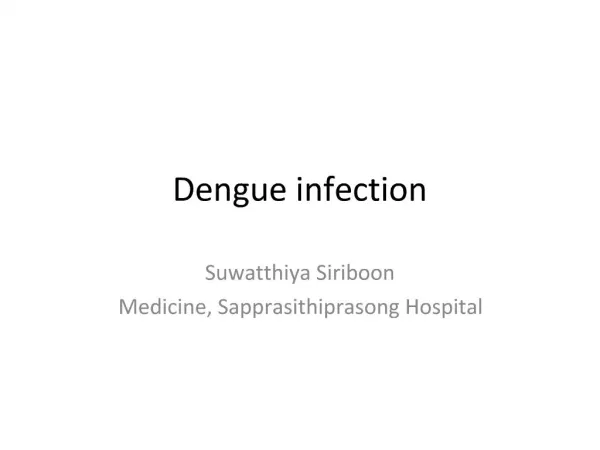 Dengue infection