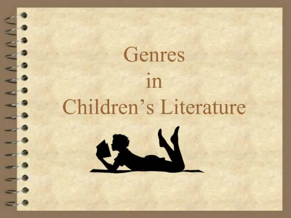 Genres in Children s Literature