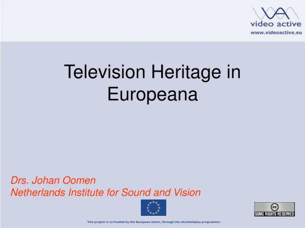Television Heritage in Europeana