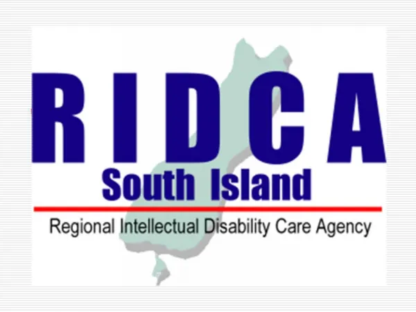 Regional Intellectual Disability Care Agency