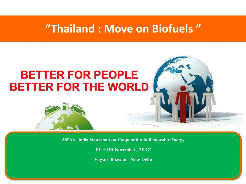 thailand move on biofuels
