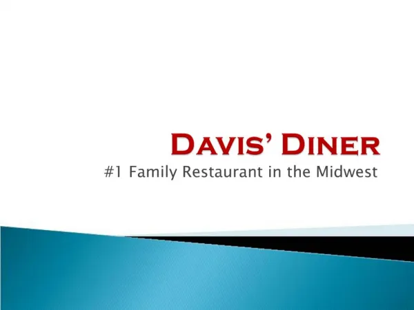 Davis Diner