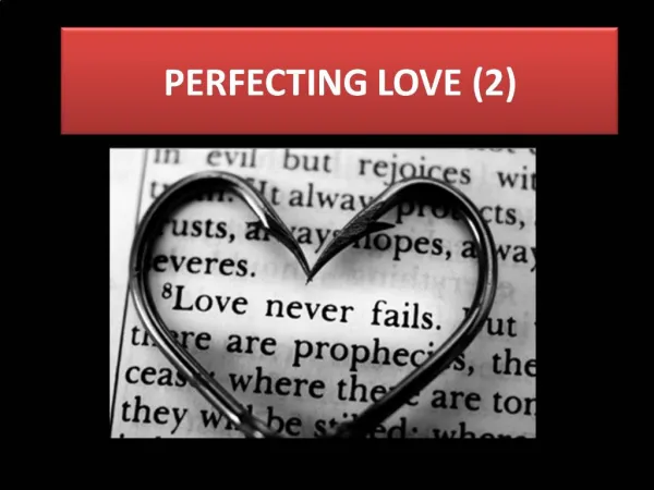 PERFECTING LOVE 2