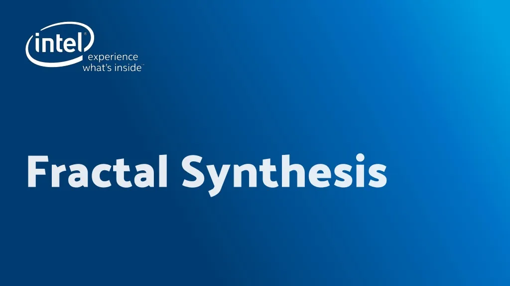 fractal synthesis