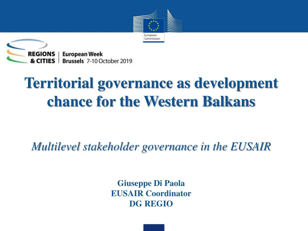 territorial governance as development chance