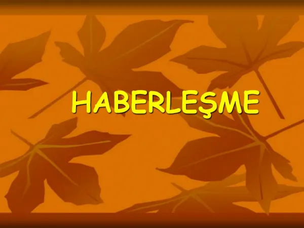 HABERLESME