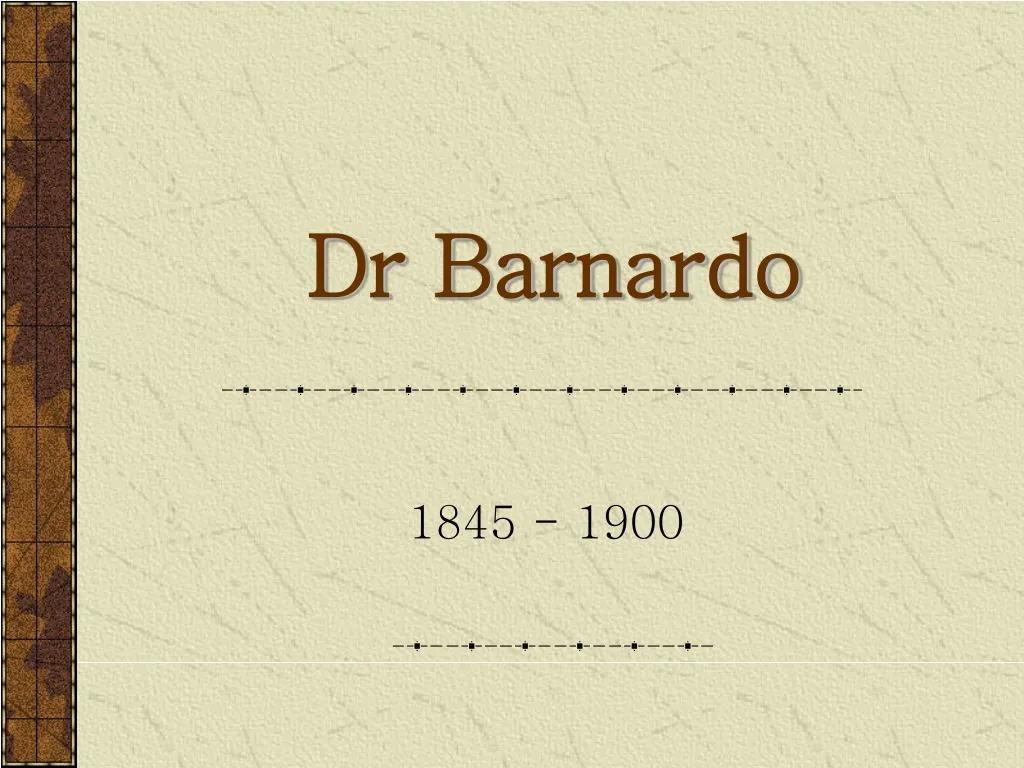 dr barnardo