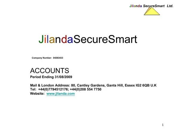 Jilanda SecureSmart