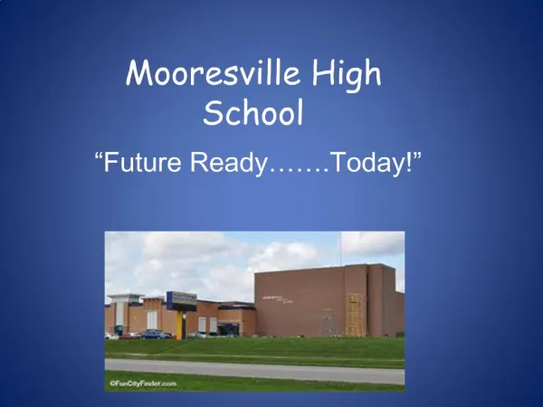 Mooresville High School