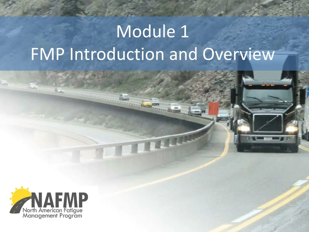 module 1 fmp introduction and overview