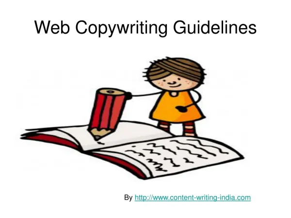 Tips for Web Copywriting
