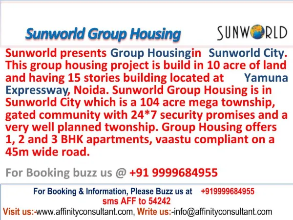 Sunworld Group Housing Project