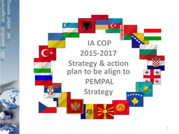 IA COP 2015-2017 Strategy &amp; action plan to be align to PEMPAL Strategy