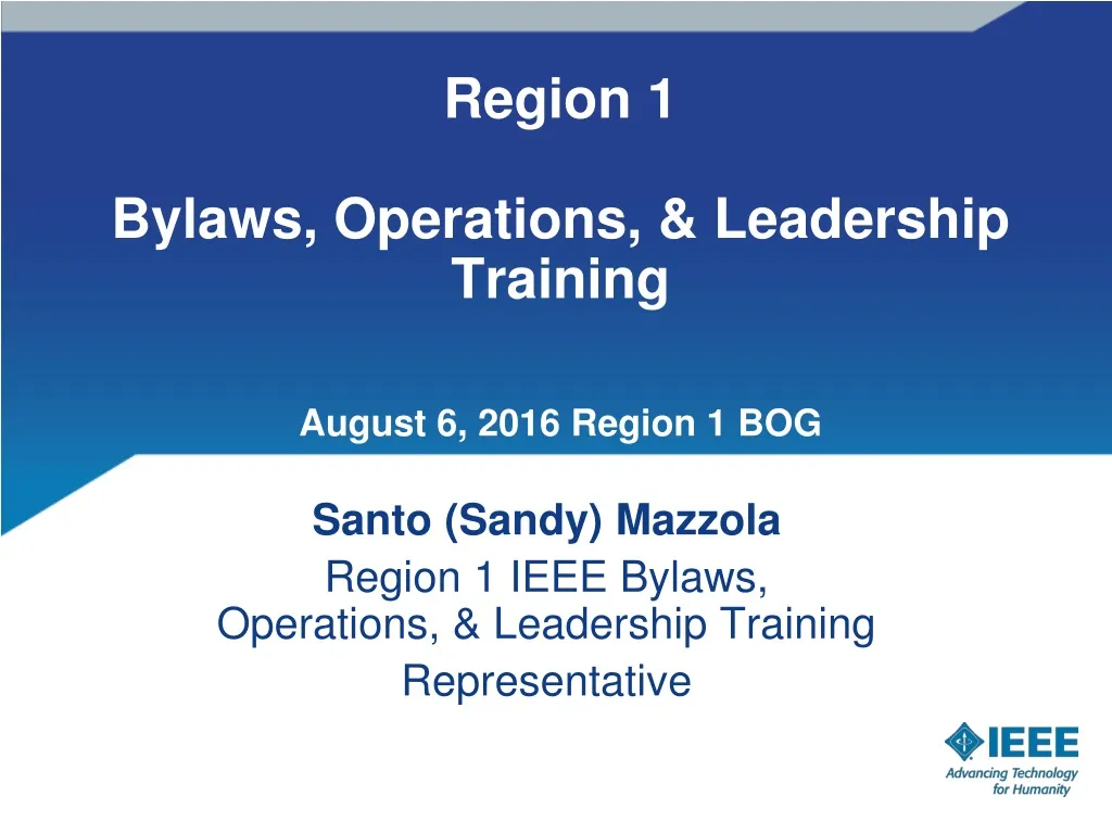 region 1 bylaws operations leadership training august 6 2016 region 1 bog