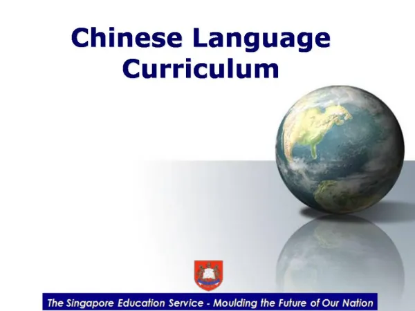 Chinese Language Curriculum