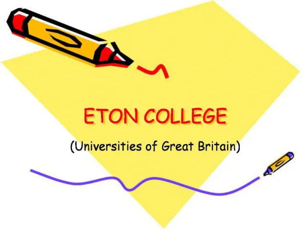 ETON COLLEGE