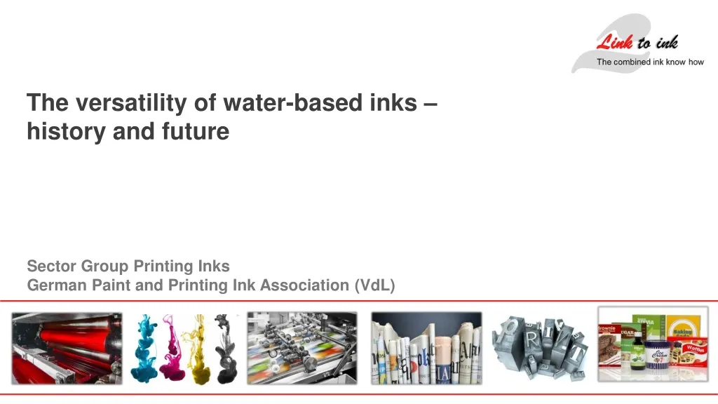 the versatility of water based inks history and future