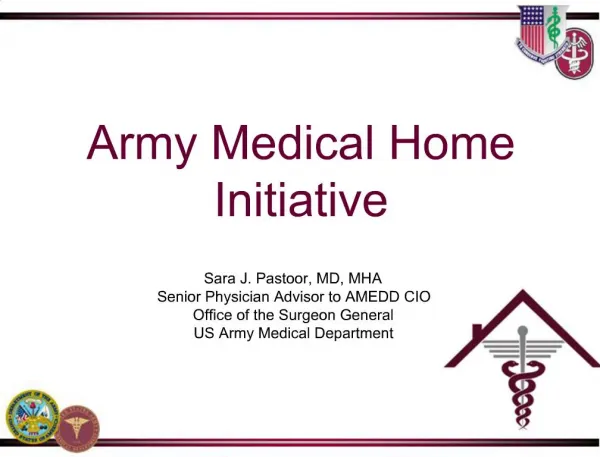 Army Medical Home Initiative