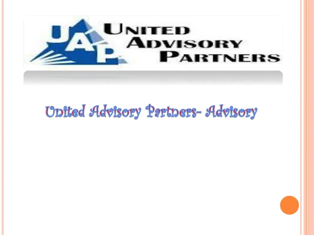 united advisory partners advisory