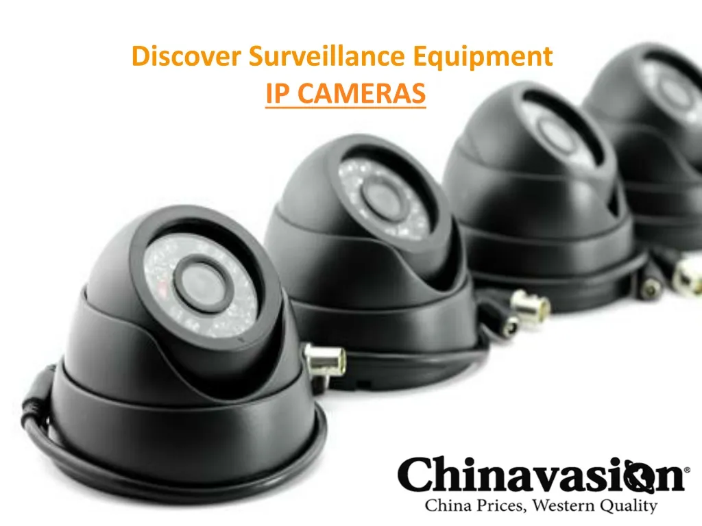 discover surveillance equipment ip cameras