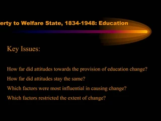 The Evolution of Education in the Transition from Poverty to Welfare State (1834-1948) - slide 1