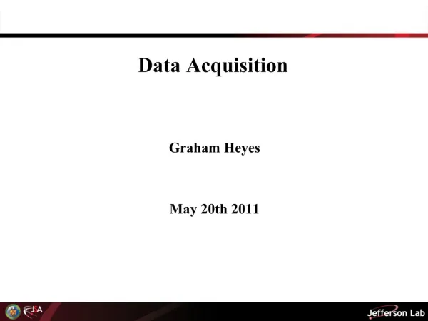 Data Acquisition