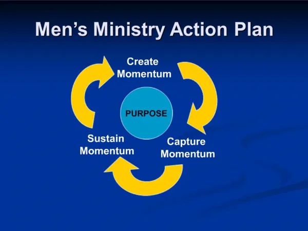 Men s Ministry Action Plan