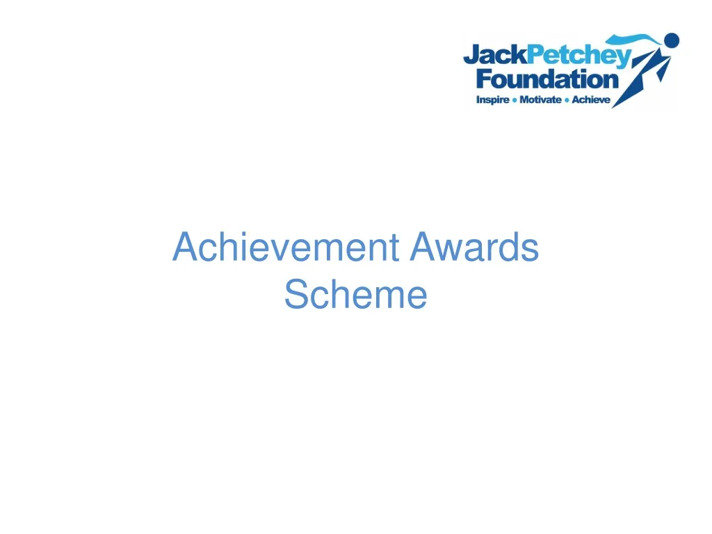 achievement awards scheme