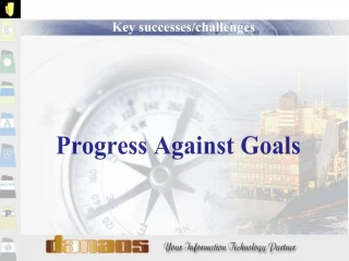 Progress Against Goals - slide 1