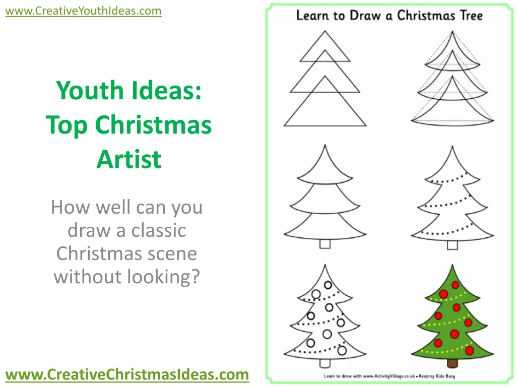 youth ideas top christmas artist