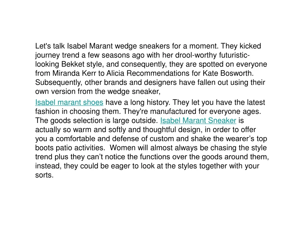 let s talk isabel marant wedge sneakers