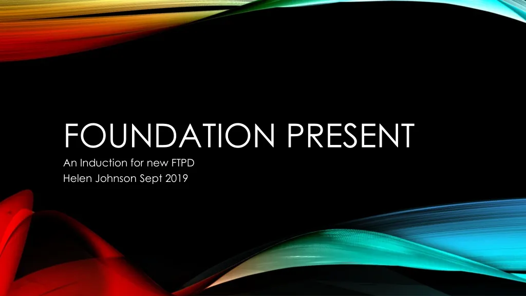 foundation present