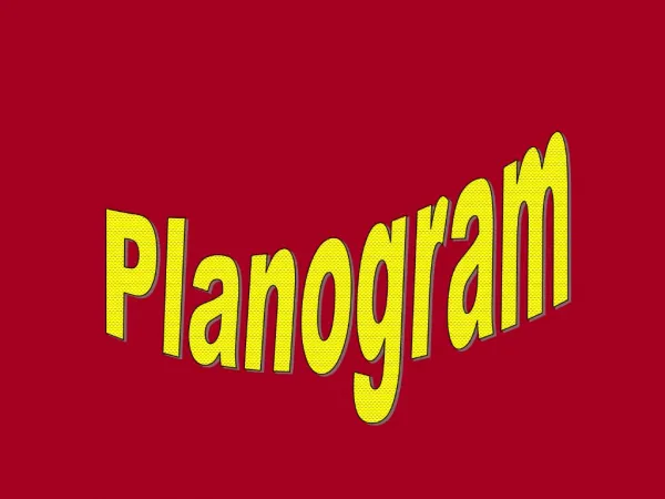 Planogram