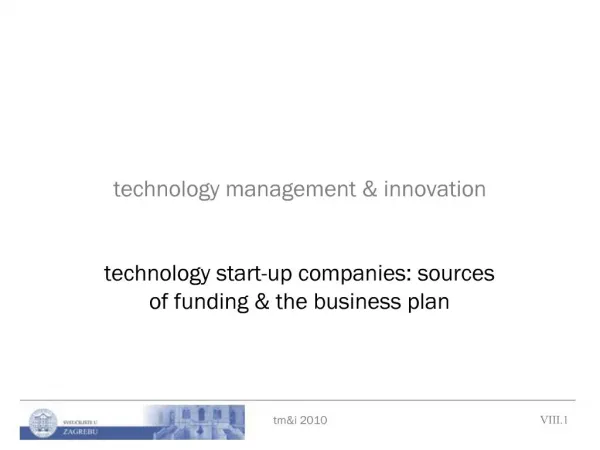 Technology management innovation
