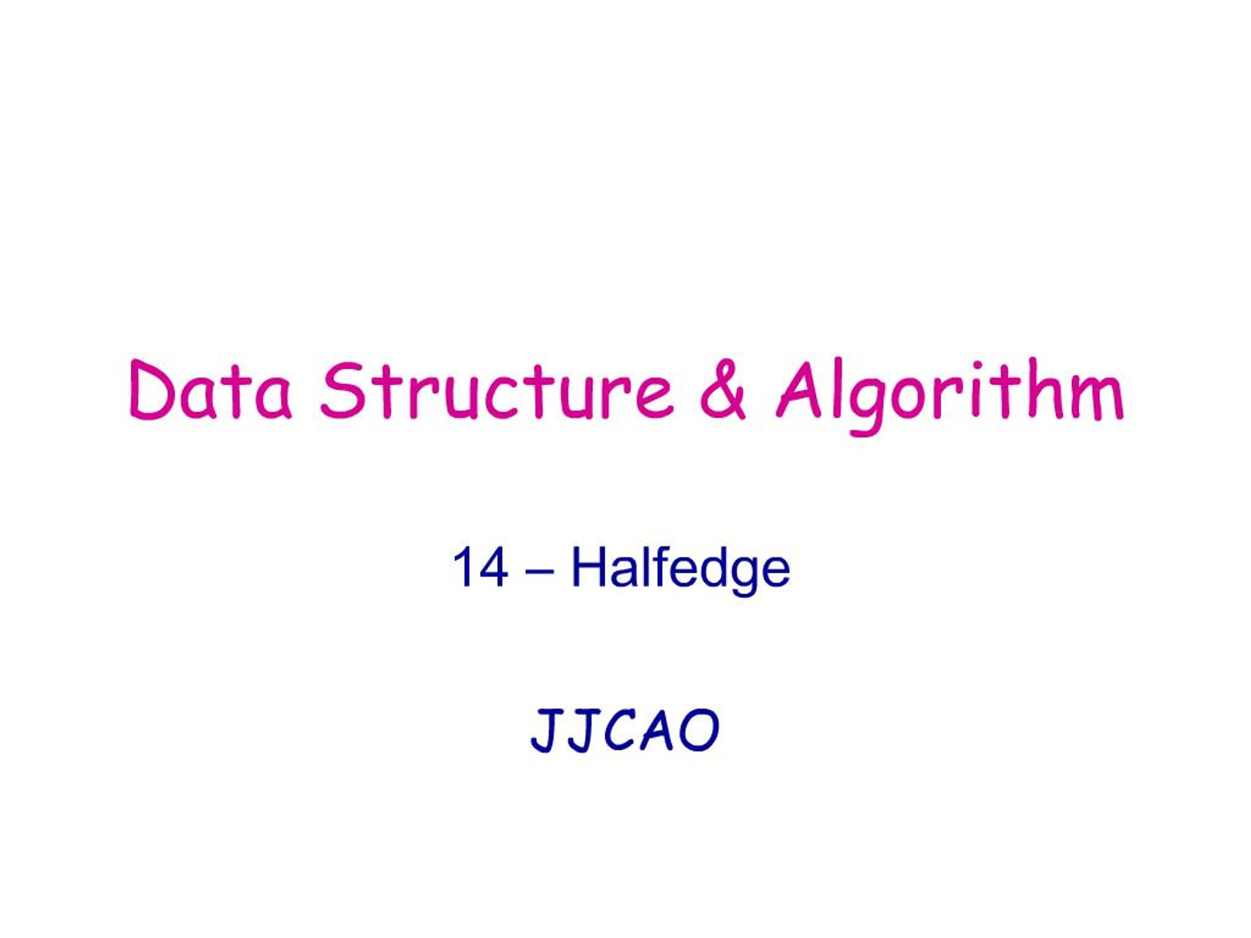 PPT - Data Structure Algorithm PowerPoint Presentation, free download ...