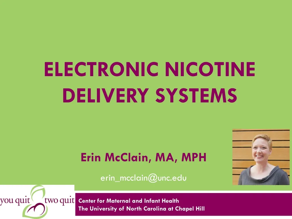 electronic nicotine delivery systems