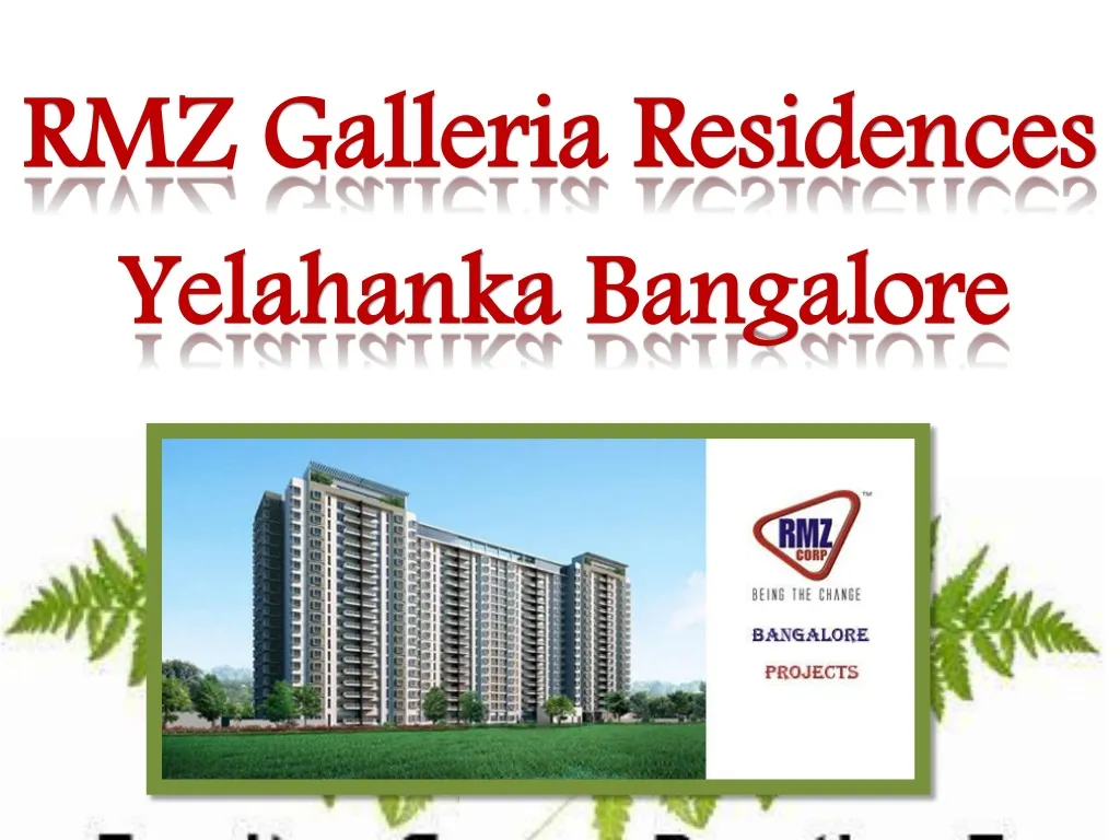 rmz galleria residences